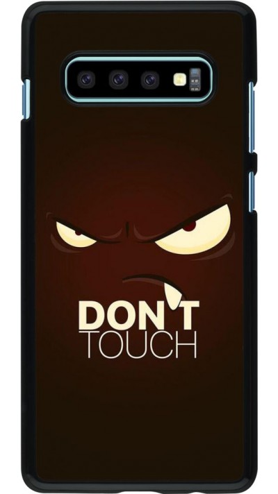 Coque Samsung Galaxy S10+ - Angry Dont Touch