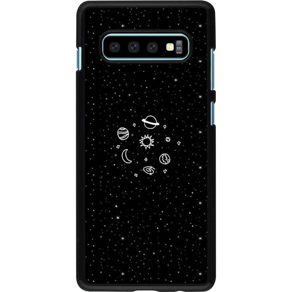 Coque Samsung Galaxy S10+ - Space Doodle
