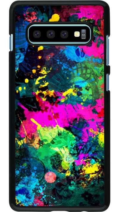 Coque Samsung Galaxy S10+ - splash paint