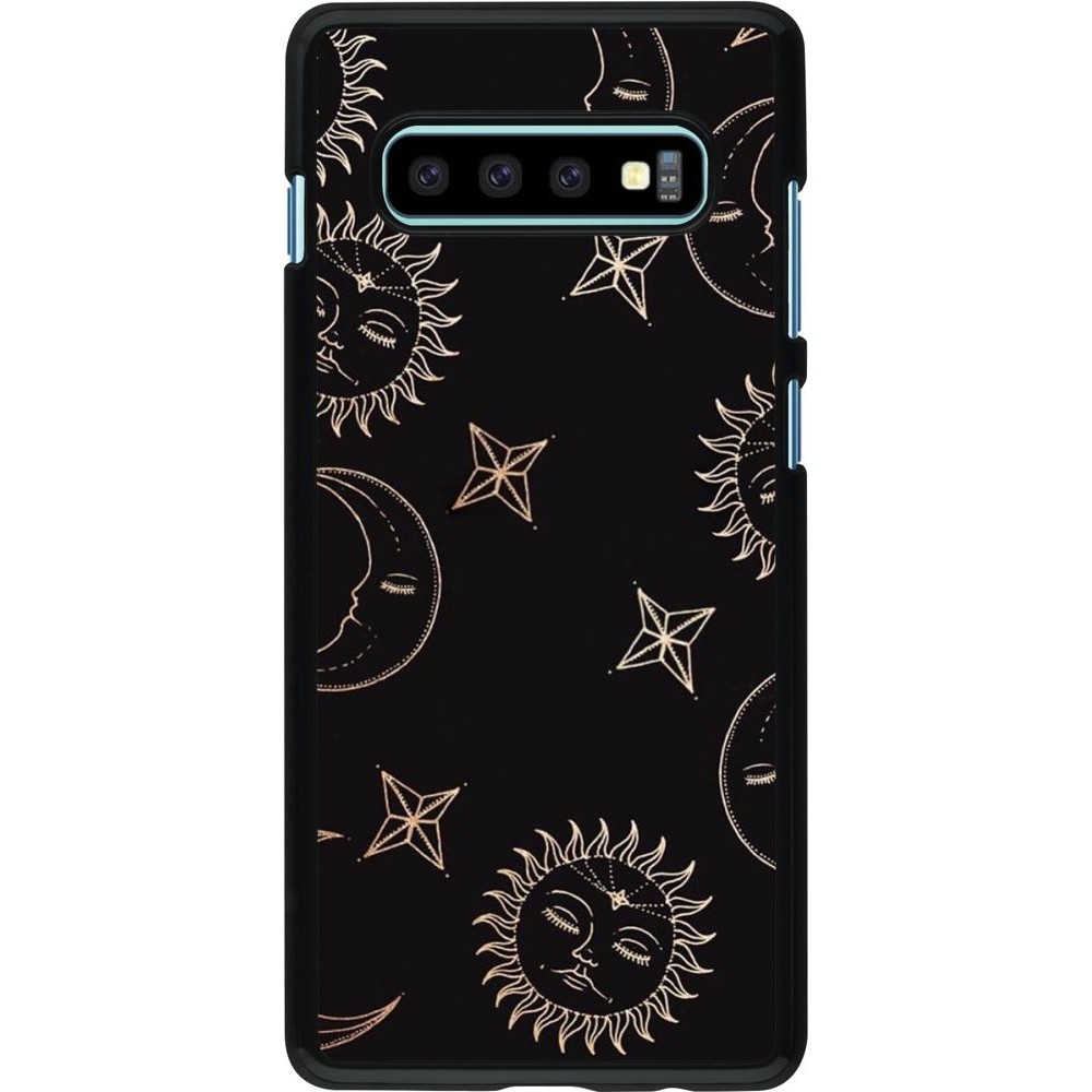Coque Samsung Galaxy S10+ - Suns and Moons