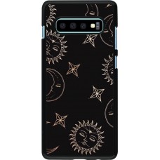 Coque Samsung Galaxy S10+ - Suns and Moons