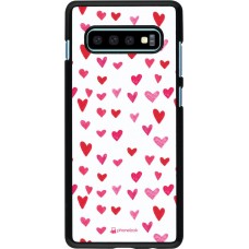Coque Samsung Galaxy S10+ - Valentine 2022 Many pink hearts