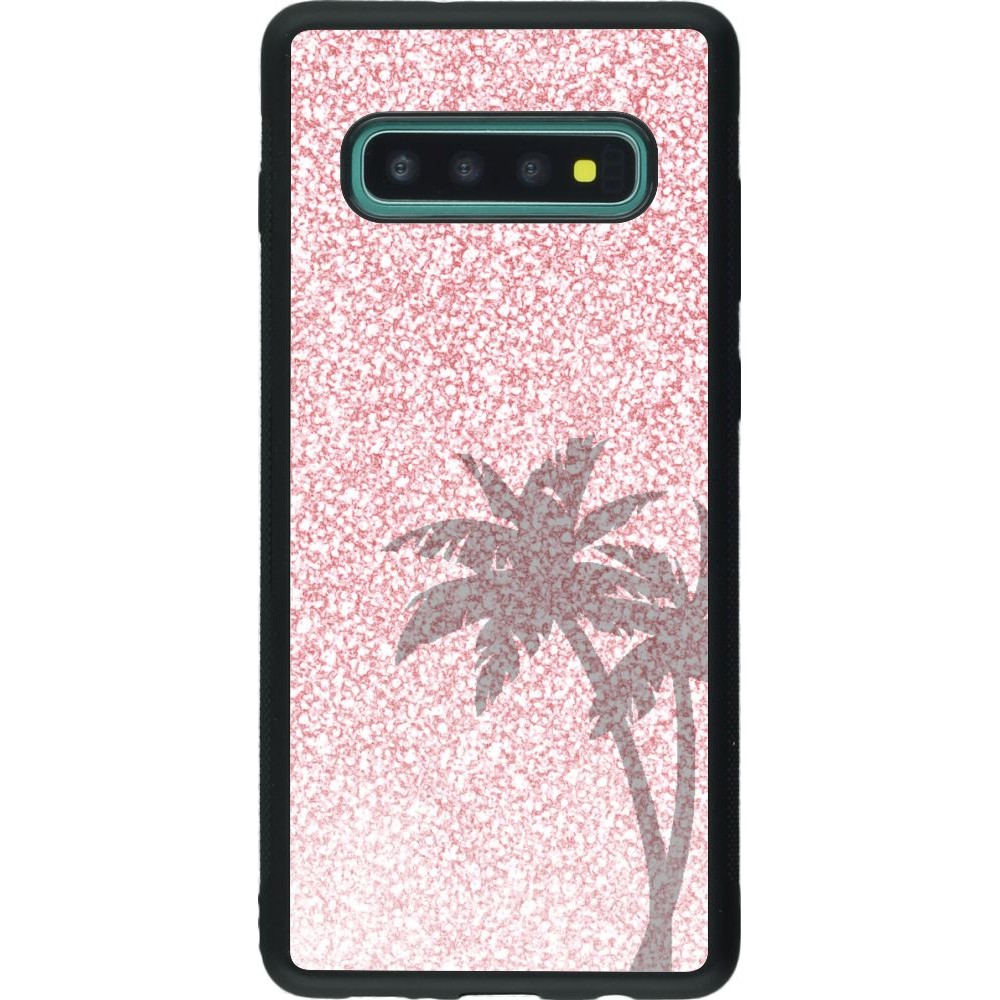 Coque Samsung Galaxy S10+ - Silicone rigide noir Summer 2021 01