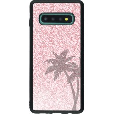 Coque Samsung Galaxy S10+ - Silicone rigide noir Summer 2021 01