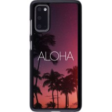 Hülle Samsung Galaxy S20 - Aloha Sunset Palms