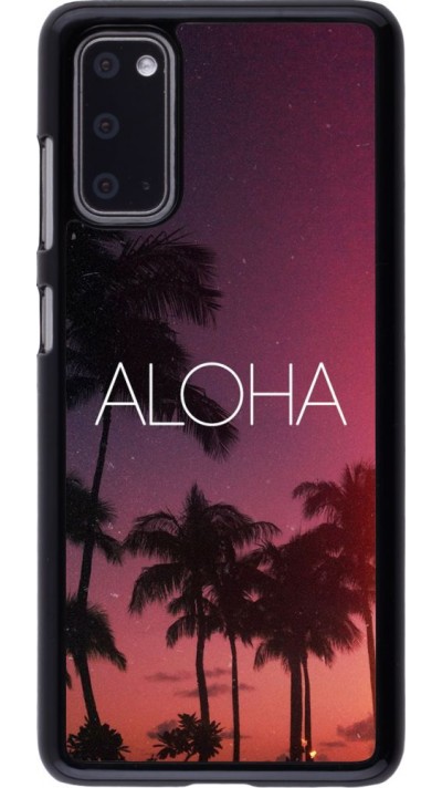 Coque Samsung Galaxy S20 - Aloha Sunset Palms