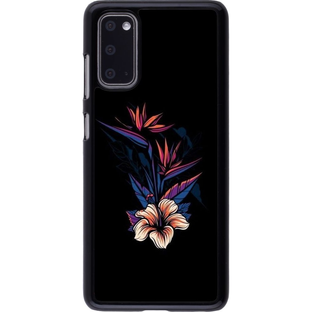 Coque Samsung Galaxy S20 - Dark Flowers