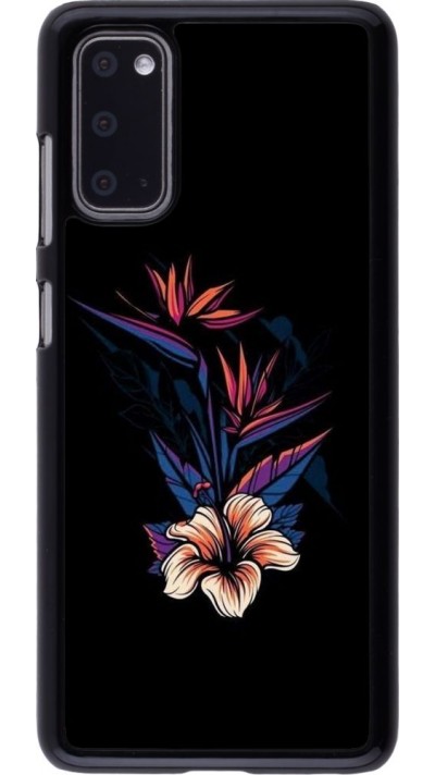 Hülle Samsung Galaxy S20 - Dark Flowers
