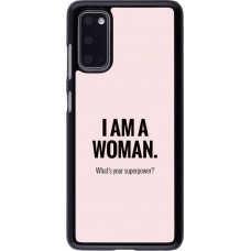 Coque Samsung Galaxy S20 - I am a woman