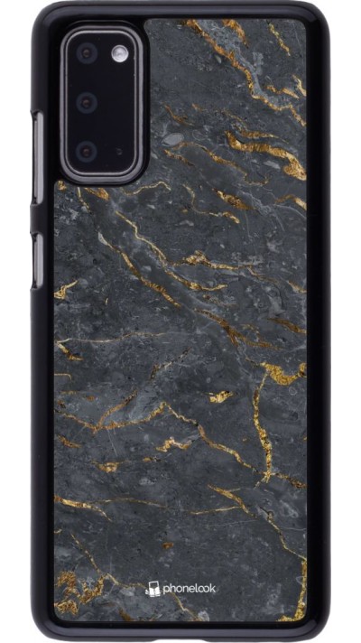 Hülle Samsung Galaxy S20 - Grey Gold Marble