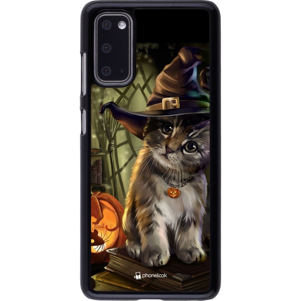 Coque Samsung Galaxy S20 - Halloween 21 Witch cat