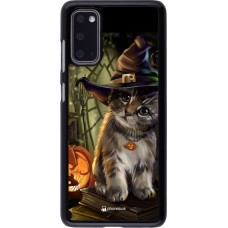 Coque Samsung Galaxy S20 - Halloween 21 Witch cat