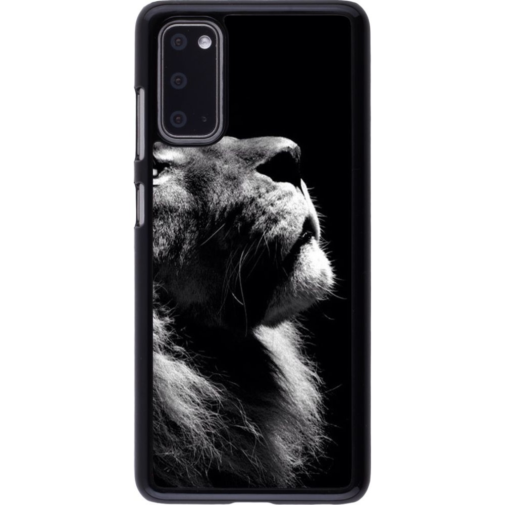 Coque Samsung Galaxy S20 - Lion looking up