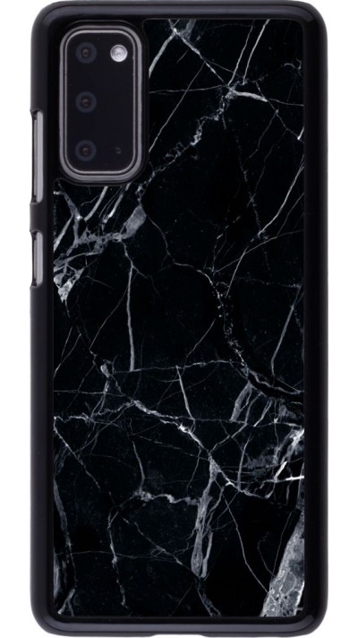 Coque Samsung Galaxy S20 - Marble Black 01
