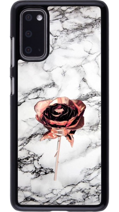 Hülle Samsung Galaxy S20 - Marble Rose Gold
