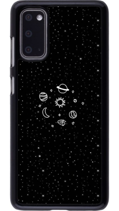 Coque Samsung Galaxy S20 - Space Doodle
