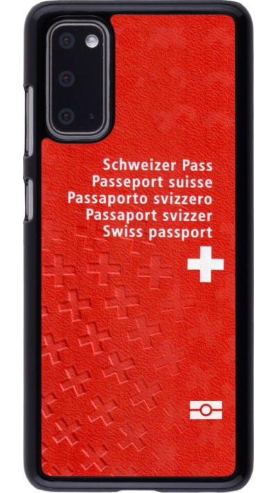 Coque Samsung Galaxy S20 - Swiss Passport