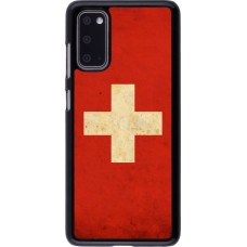 Hülle Samsung Galaxy S20 - Vintage Flag SWISS