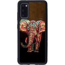 Coque Samsung Galaxy S20 - Silicone rigide noir Elephant 02