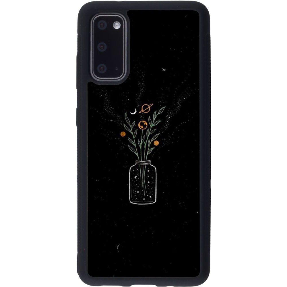 Hülle Samsung Galaxy S20 - Silikon schwarz Vase black