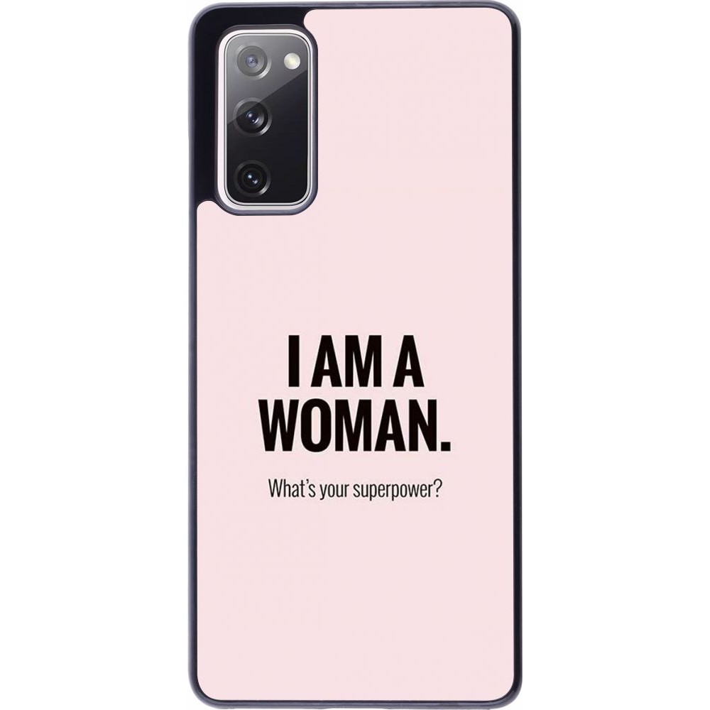 Coque Samsung Galaxy S20 FE - I am a woman