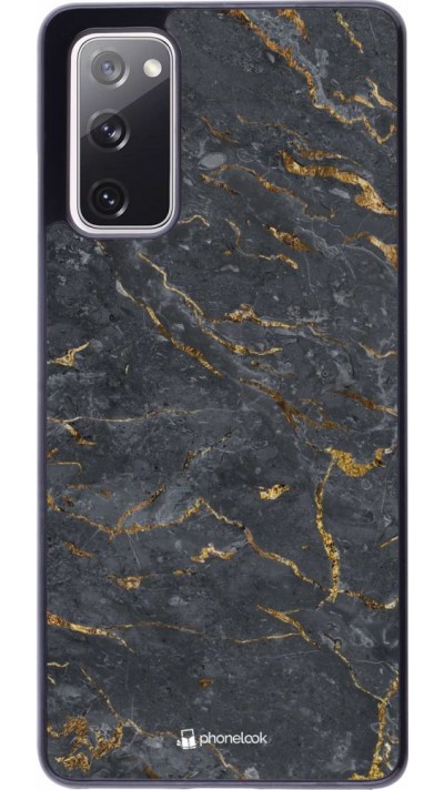 Hülle Samsung Galaxy S20 FE - Grey Gold Marble