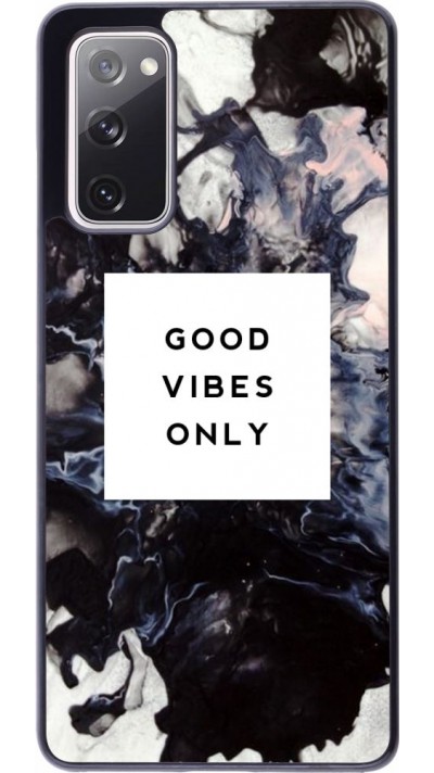 Coque Samsung Galaxy S20 FE - Marble Good Vibes Only
