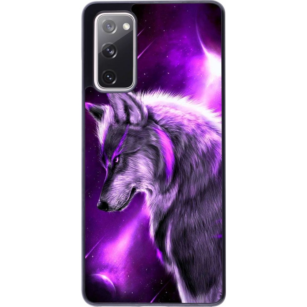 Hülle Samsung Galaxy S20 FE - Purple Sky Wolf