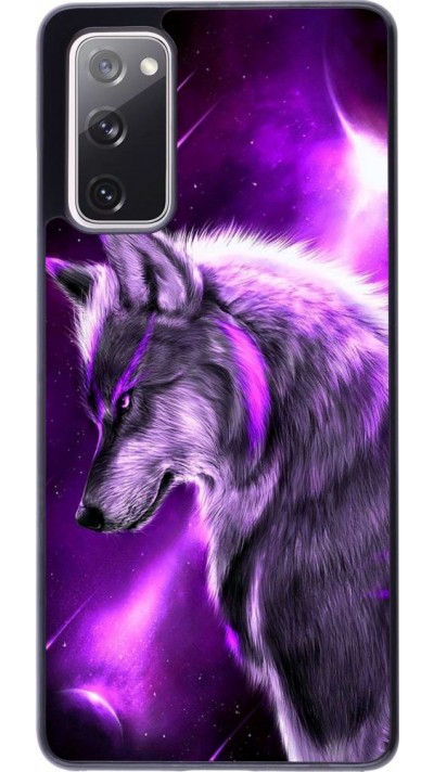 Coque Samsung Galaxy S20 FE - Purple Sky Wolf