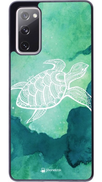 Coque Samsung Galaxy S20 FE - Turtle Aztec Watercolor