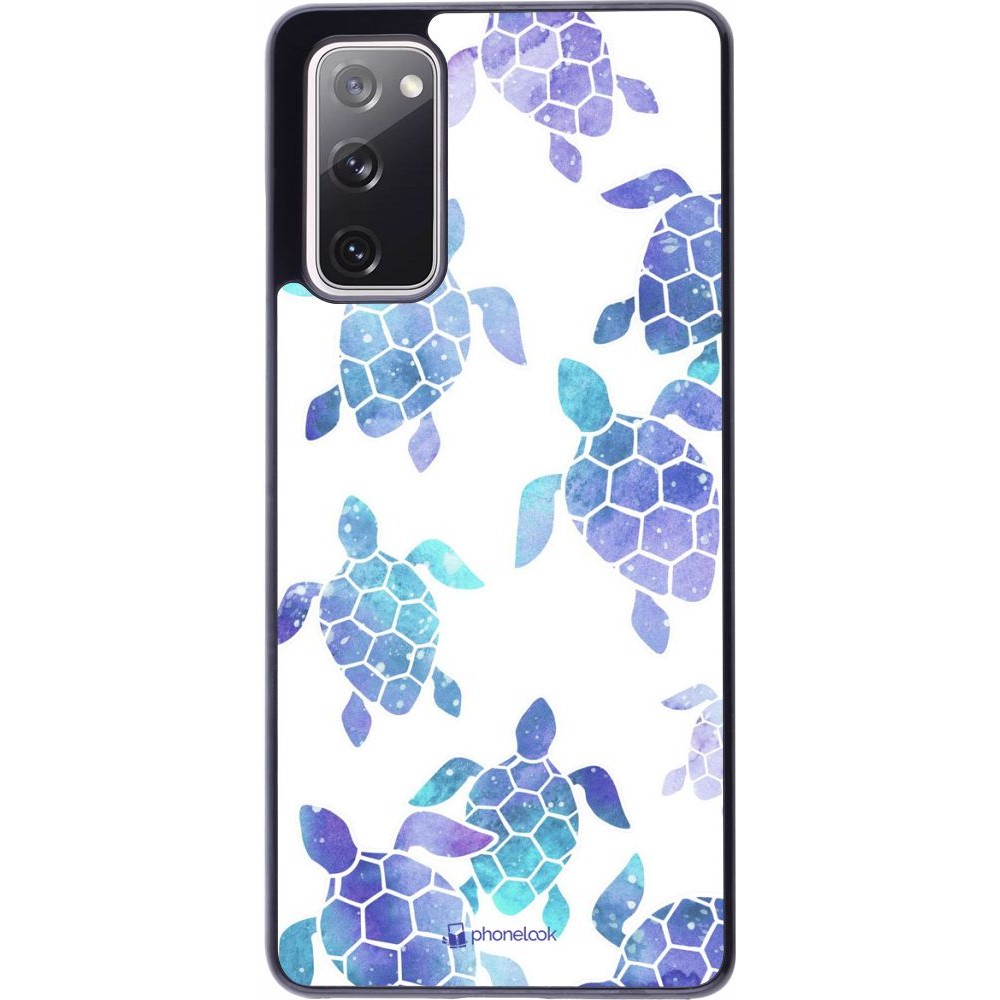 Coque Samsung Galaxy S20 FE - Turtles pattern watercolor