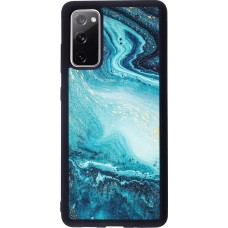 Hülle Samsung Galaxy S20 FE - Silikon schwarz Sea Foam Blue