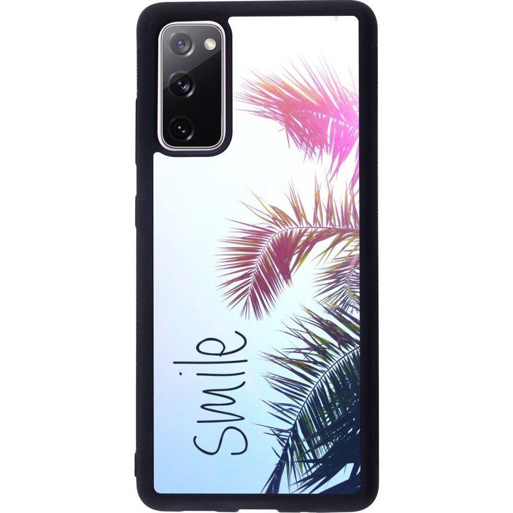 Coque Samsung Galaxy S20 FE - Silicone rigide noir Smile 05