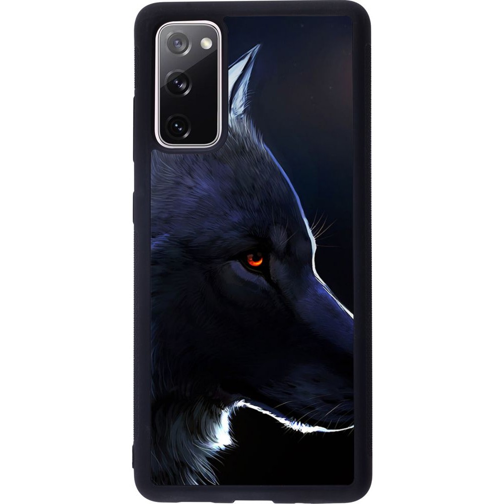 Hülle Samsung Galaxy S20 FE - Silikon schwarz Wolf Shape