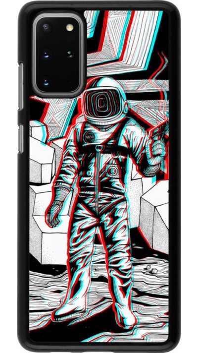 Hülle Samsung Galaxy S20+ - Anaglyph Astronaut