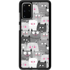 Hülle Samsung Galaxy S20+ - Katzenschwärme