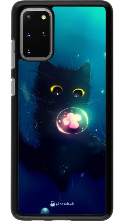 Hülle Samsung Galaxy S20+ - Cute Cat Bubble