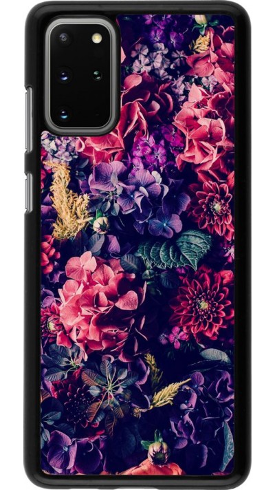 Coque Samsung Galaxy S20+ - Flowers Dark