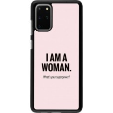 Coque Samsung Galaxy S20+ - I am a woman