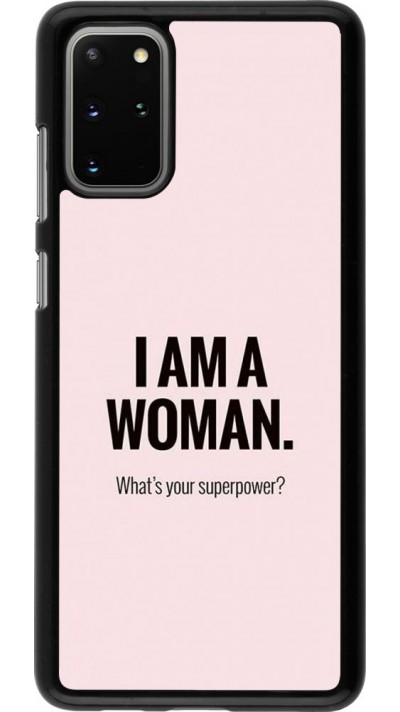 Hülle Samsung Galaxy S20+ - I am a woman