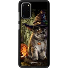 Coque Samsung Galaxy S20+ - Halloween 21 Witch cat