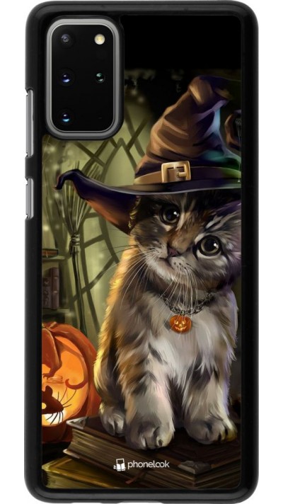 Coque Samsung Galaxy S20+ - Halloween 21 Witch cat