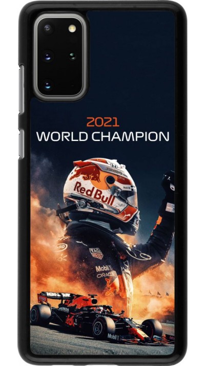 Coque Samsung Galaxy S20+ - Max Verstappen 2021 World Champion