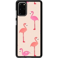 Coque Samsung Galaxy S20+ - Pink Flamingos Pattern