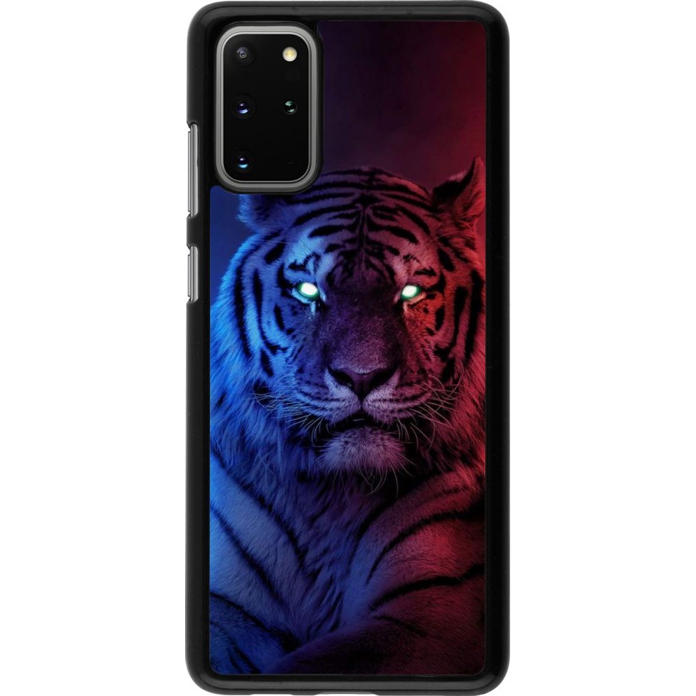 Coque Samsung Galaxy S20+ - Tiger Blue Red