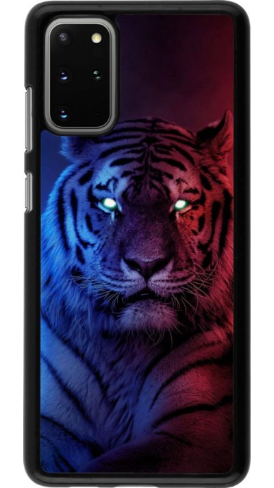 Coque Samsung Galaxy S20+ - Tiger Blue Red