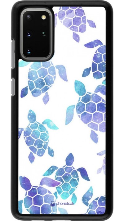 Coque Samsung Galaxy S20+ - Turtles pattern watercolor