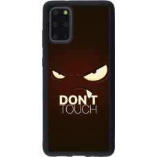 Hülle Samsung Galaxy S20+ - Silikon schwarz Angry Dont Touch