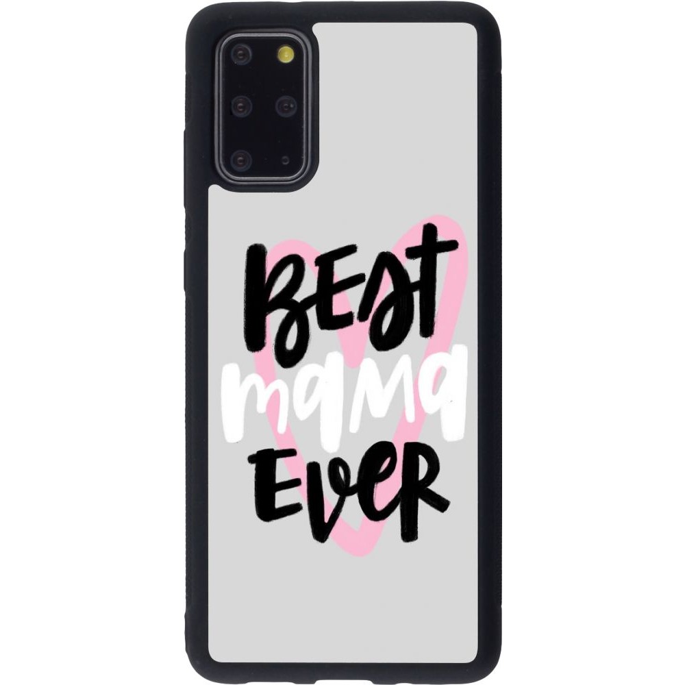 Coque Samsung Galaxy S20+ - Silicone rigide noir Best Mom Ever 1