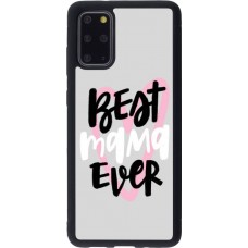 Coque Samsung Galaxy S20+ - Silicone rigide noir Best Mom Ever 1